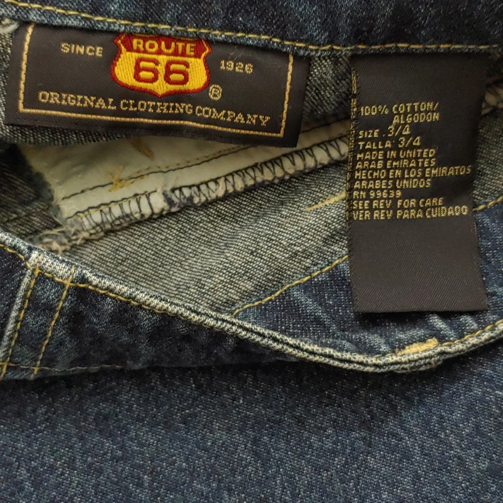 Route 66 Denim Skirt
